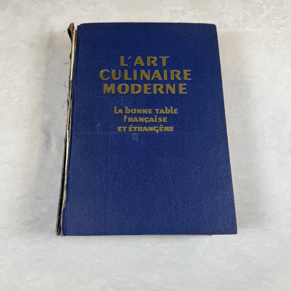Vintage L’Art Culinaire Moderne Pellaprat 3500 Recipes French Cookbook 1950s